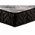 Colchão Casal Queen 198X158X25 Espuma Firme Duoface Pasquale D33 Black Paropas - Imagem 2