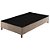 Base Box Solteiro 198x79x20 Sommier Tecido Rústico Bege Paropas - Imagem 1