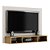 Painel Atena para TV até 43” Off White/Cinamomo Valdemóveis - Imagem 1