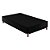 Base Box Solteiro 188x88x20 Sommier Tecido Rústico Preto Paropas - Imagem 1