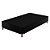 Base Box Solteiro 188x88x30 Sommier Tecido Rústico Preto Paropas - Imagem 1