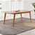 Mesa 1,60m Elegance Cinamomo/Off White JCM Móveis - Imagem 2