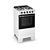 Fogão 4 Bocas com Acendimento Automático e Forno 50L Ideal Super Branco Esmaltec - Imagem 1