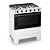 Fogão 5 Bocas com Super Chama e Forno 84L Ideal Super Branco Esmaltec - Imagem 1