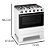 Fogão 5 Bocas com Super Chama e Forno 84L Ideal Super Branco Esmaltec - Imagem 2