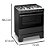 Fogão 5 Bocas com Super Chama e Forno 84L Ideal Super Preto Esmaltec - Imagem 2