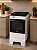 Fogão 4 Bocas com Forno 50L e Mesa de Vidro Ideal Top Glass Branco Esmaltec - Imagem 3