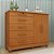 Cômoda Istambul 5 Gavetas 1 Porta Cinamomo Tcil - Imagem 2