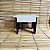 Banco Madeira MDF Preto Branco Preto Velho Umbanda Candomble - Imagem 3
