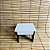 Banco Madeira MDF Preto Branco Preto Velho Umbanda Candomble - Imagem 4