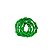 Braja Verde Claro Caboclo Oxóssi  8 Fios Trançados 70cm - Imagem 2