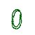 Braja Verde Claro Caboclo Oxóssi  8 Fios Trançados 70cm - Imagem 1