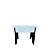 Kit Banco Madeira Preto Branco Cachimbo Preto Caneca Branca - Imagem 5