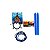 Kit Ogum Azul 2 Velas 18cm 1 Pulseira 1 Defumador 1 Guia - Imagem 2