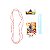 Kit Xango Branco Vermelho Velas 18cm Pulseira Defumador Guia - Imagem 3