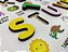 Alfabeto BILÍNGUE Ilustrado Pedagógico 3D- Brinquedo Educativo Montessoriano - Imagem 2