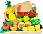 Kit Frutinhas Madeira Com Corte 11 Frutas + Faca, Caixa e Tábua Newart Toy - Imagem 3