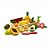 Kit Frutinhas Madeira Com Corte 11 Frutas + Faca, Caixa e Tábua Newart Toy - Imagem 1