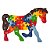 Quebra-Cabeça Educativo Giga Madeira Cavalo Alfabeto Números - Imagem 1