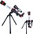Telescópio Infantil Astronômico Refrator com tripé - Brinquedo Educativo - Imagem 1