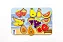 Jogo Educativo de Encaixe Frutas - 7 peças com pinos - Eduka Brink - Imagem 1