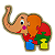Quebra-Cabeça Elefante: diversão e aprendizado para crianças - Maninho Brinquedos - Imagem 1