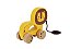 Leão de Puxar de Madeira - Brinquedo Educativo e Divertido - Tooky Toy - Imagem 5