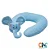 Travesseiro de Pescoço Elefantinho para Bebês - Confortável e Divertido - Bichos de Pano - Imagem 1