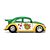 Volkswagen Drag Fusca 1959 Tartarugas Ninja + Figura Michelangelo Jada Toys 1:24 - Imagem 6