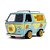 Miniatura Van The Mystery Machine c/ Figuras Scooby Doo e Salsicha - 1:24 - Jada Toys - Imagem 4