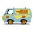Miniatura Van The Mystery Machine c/ Figuras Scooby Doo e Salsicha - 1:24 - Jada Toys - Imagem 2