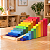 Blocos Escalonados Pequenos – Brinquedo de Madeira para Construir (50 peças) - Imagem 1