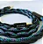 Cabo custom de alta pureza , prata 99,9998% over-ear ,trançado quadruplo com reforço de nucleos ! - Imagem 2