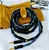 Cabo custom de alta pureza , prata 99,9998% over-ear ,trançado quadruplo com reforço de nucleos ! - Imagem 1