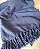 Manta Tear Queen Algodão Mesclada Azul Jeans 2,20x2,50m - Imagem 5