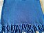 Manta Tear Casal Algodão Lisa Azul Caneta 1,80x2,20m - Imagem 3