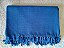 Manta Tear Casal Algodão Lisa Azul Caneta 1,80x2,20m - Imagem 2