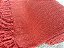 Manta Algodão Tear Solteiro Mesclada Laranja e Vermelho 1,40x2,20m - Imagem 4