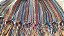 Manta Tear Casal Algodão Colorida Multilinhas 1,80x2,20m - Imagem 2