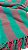 Manta Sofá Algodão Tear Solteiro Listrada Verde e Vermelho 1,40x2,20m - Imagem 5