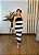 Vestido modal tricot midy listrado costa nua - tamanho único - Imagem 1