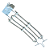 Resistencia Secadora Brastemp BSI10 326011067 220V Original - Imagem 2