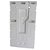 Capa Frontal Geladeira Electrolux DF80 A00824301 Original - Imagem 2