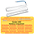 Resistência Degelo Geladeira Brastemp BRH86 BRE85A BRO80A BRO85A BRE80A BRH85A BRO81A W10771376 220V Original - Imagem 2