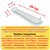 Prateleira Porta Geladeira Consul CRD36 CRG36 CRD37 CRB39 CRM37 326067736 Original - Imagem 3