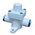 Kit 5 Regulador Pressão 3/8 Engate Rápido Purificador CN229 - Imagem 1