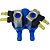 Válvula Dupla Lavadora Electrolux A99089302 220V Original - Imagem 1