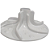 Agitador Inferior Lavadora Electrolux A99091301 LTD09 Origin - Imagem 1