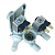 Válvula Lavadora Brastemp BWU11 BWP11 W10467330 220V Original - Imagem 1
