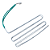 Resistência Degelo Geladeira Brastemp Consul 326000282 110V Original - Imagem 1
